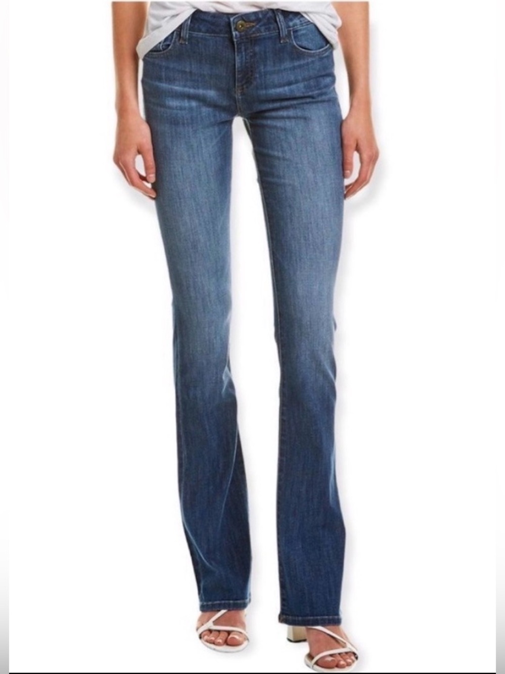 DL1961 Elodie Instasculpt Bootcut Jeans in Scout Size 26